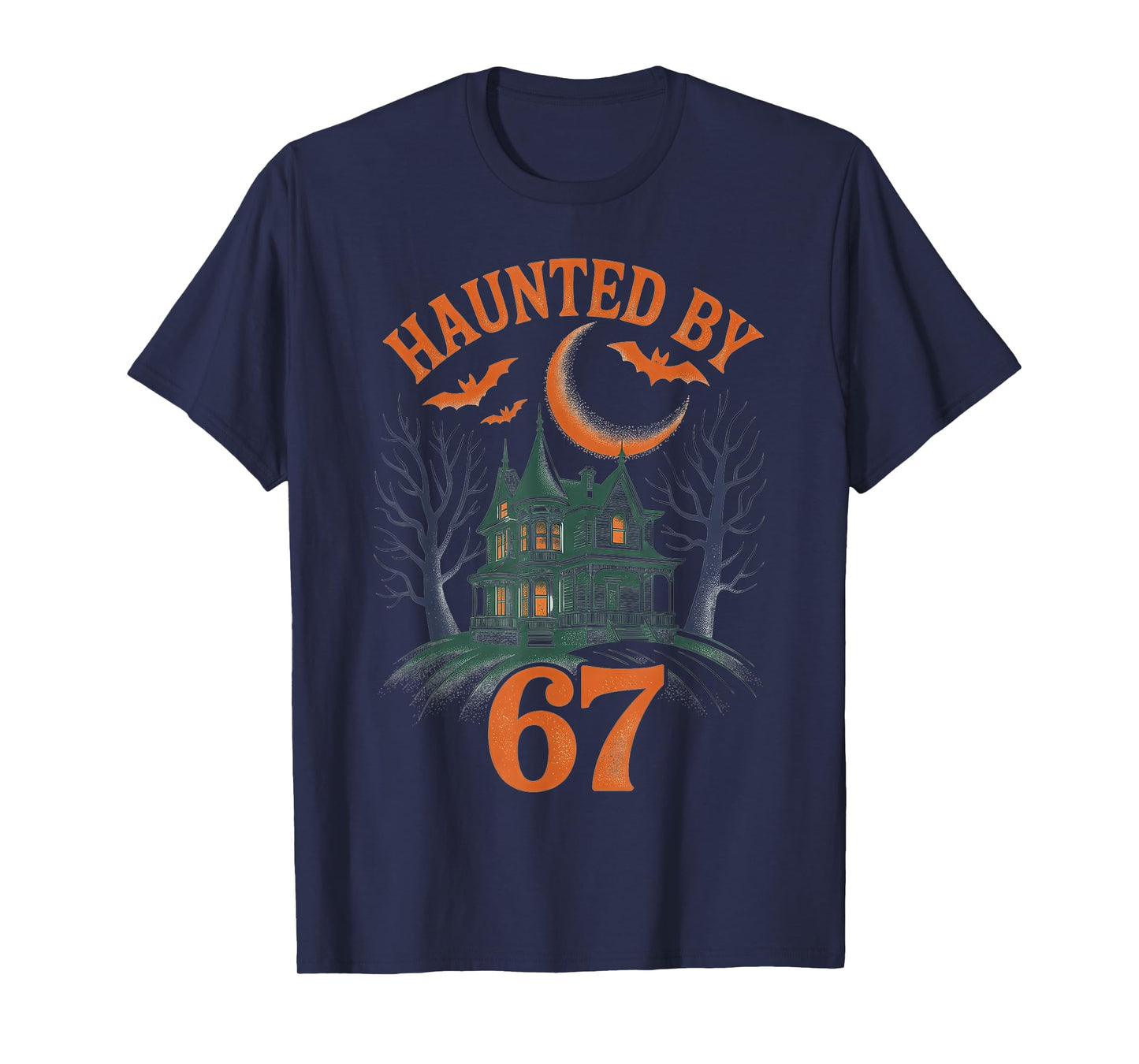 Haunted by 67 Halloween Costume 6 7 Meme Six Seven T-Shirt