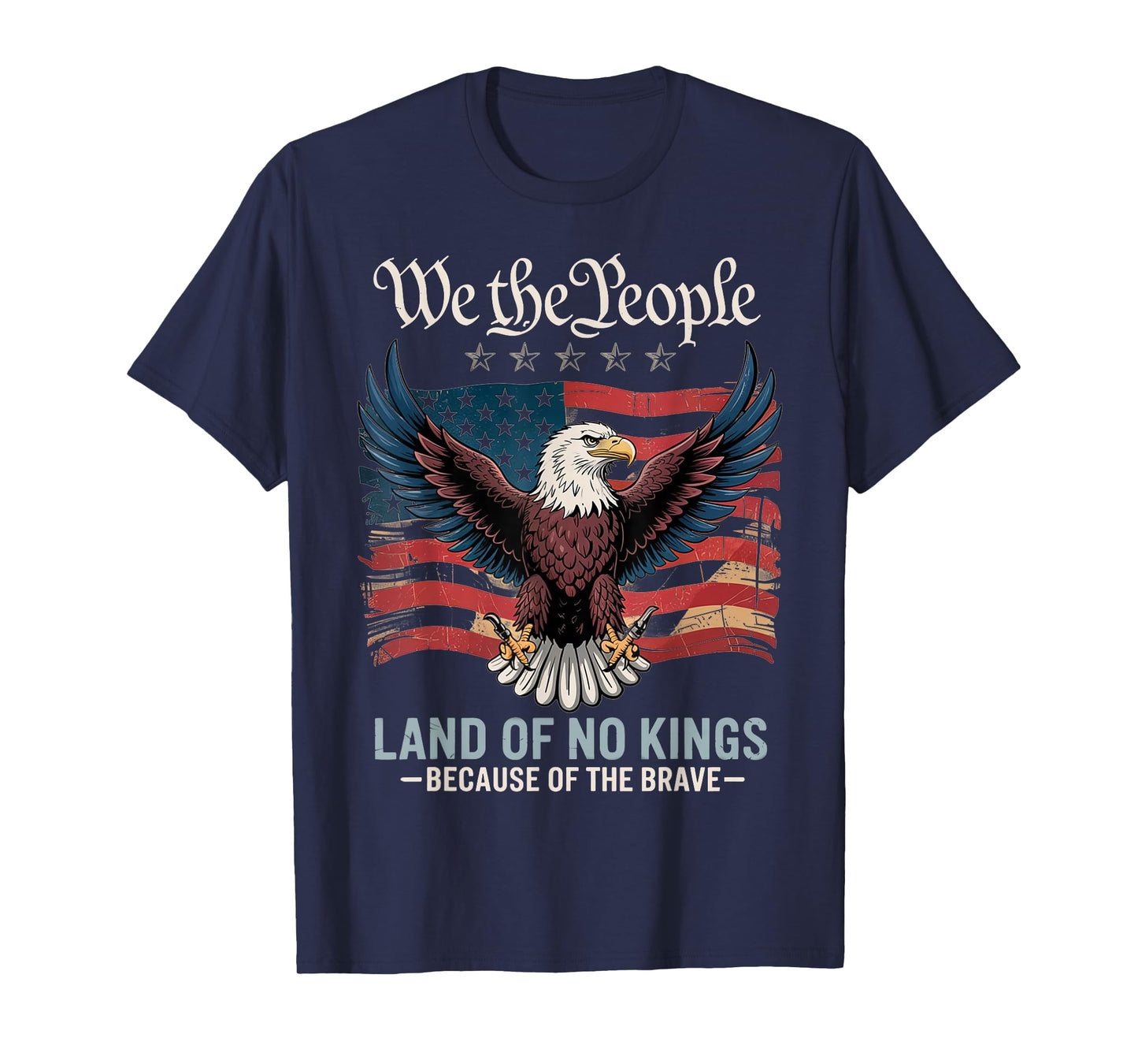 We The People Land of No King T-Shirt