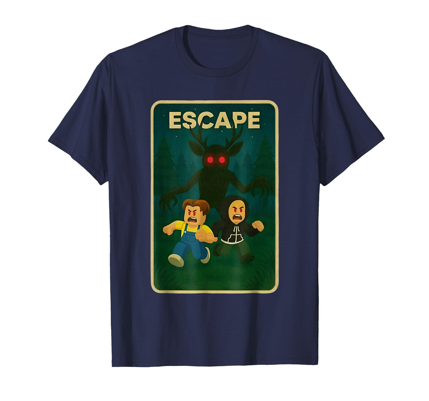 Funny 99 Nights Halloween Gamer Deer in The Forest - Kids T-Shirt