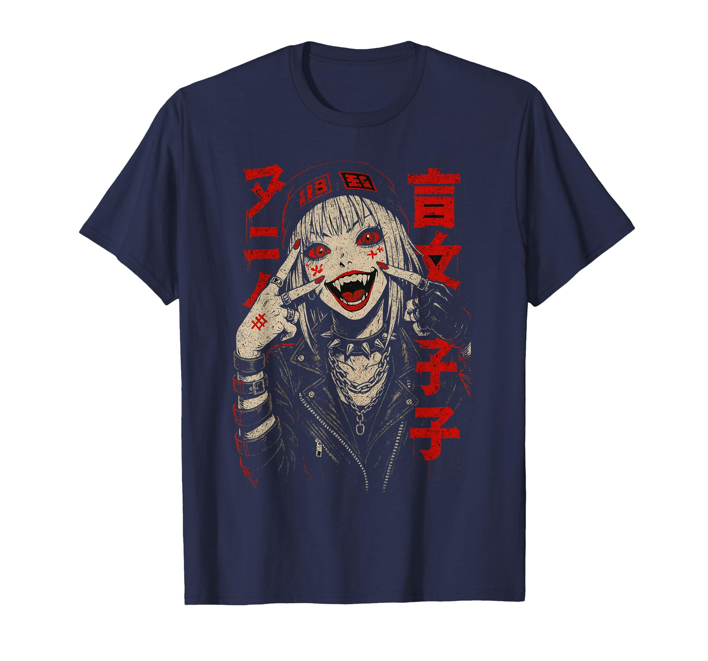 Japanese Streetwear Futuristic Retro Techwear | Anime Manga T-Shirt