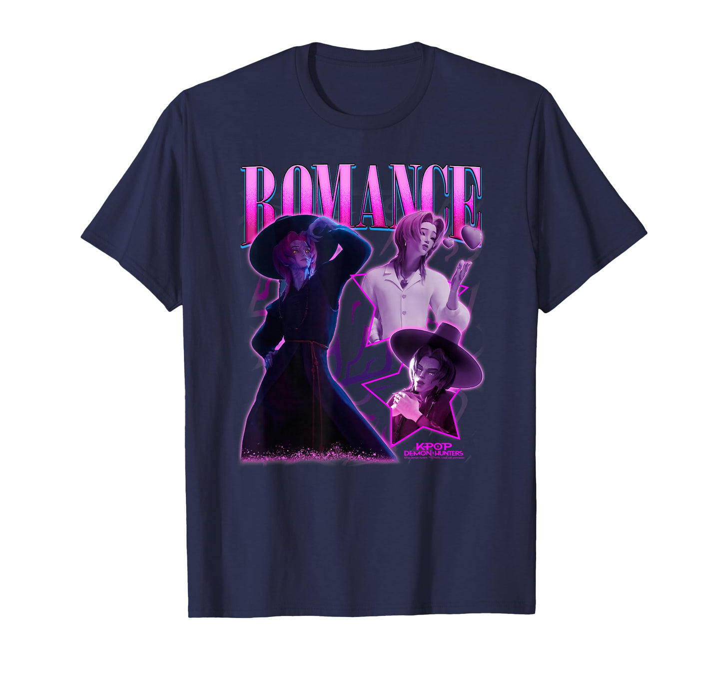 Kpop Demon Hunters Halloween Romance Showcase Y2K Poster T-Shirt