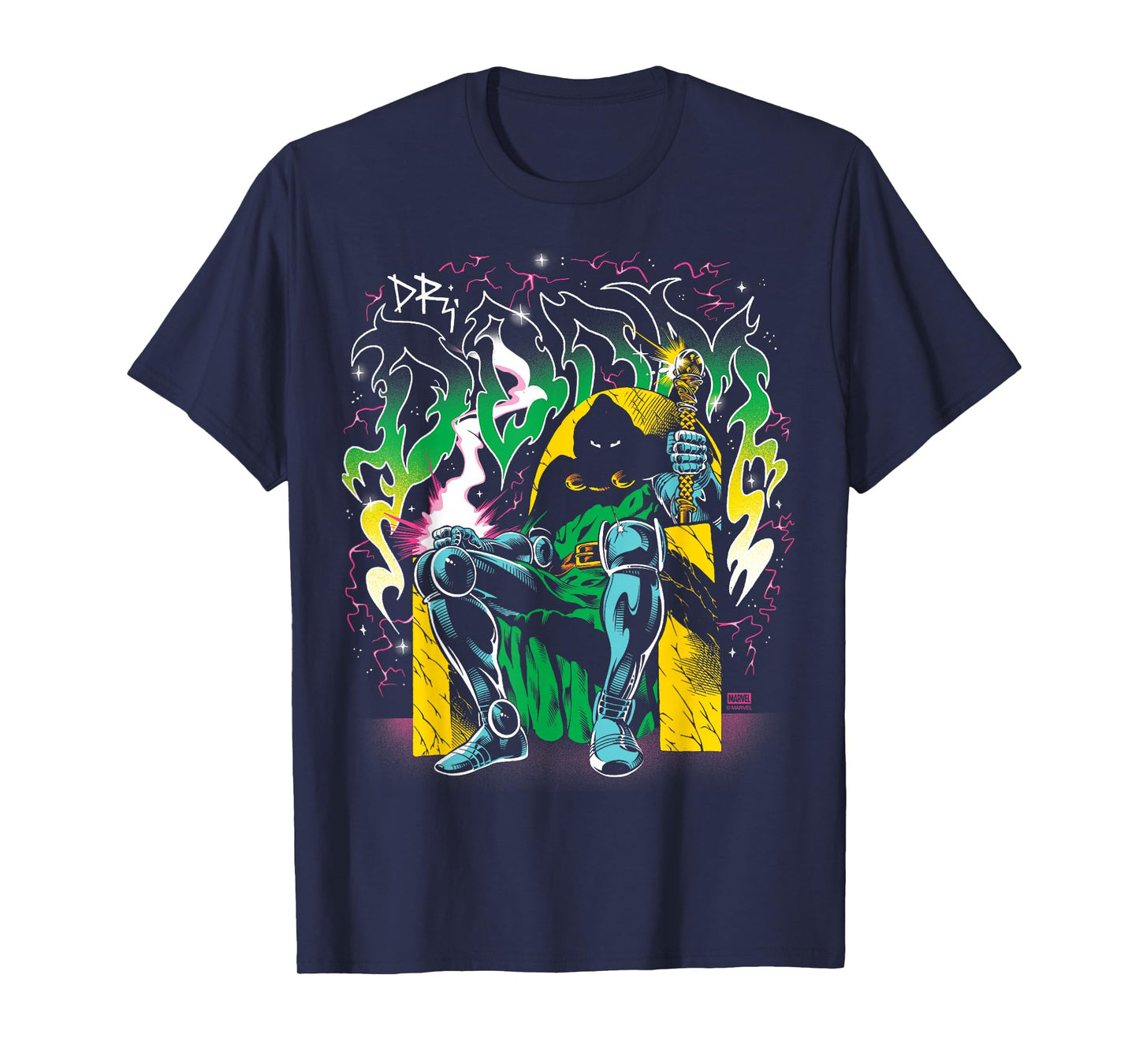 Fantastic Four - Dr. Doom Metal T-Shirt