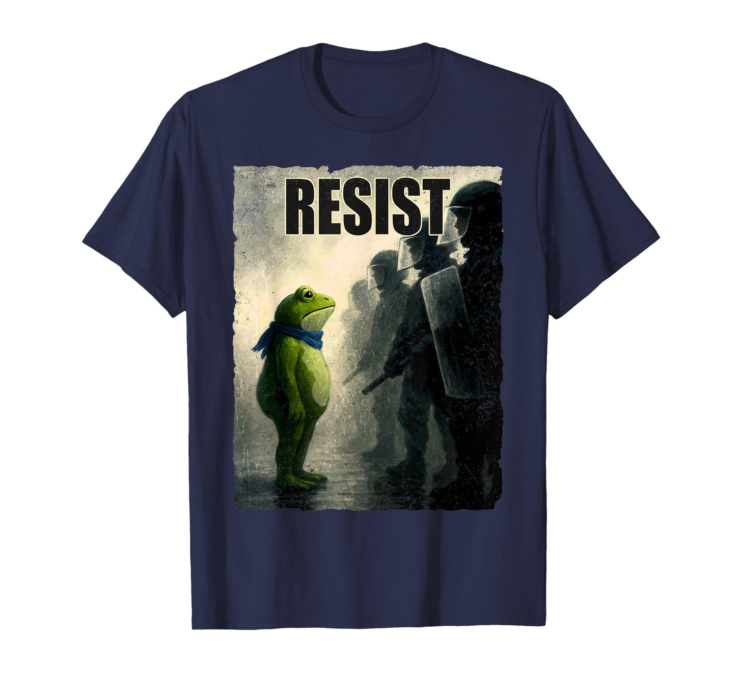 Portland Frog Protest Shirt Funny Portland Frog Protest T-Shirt