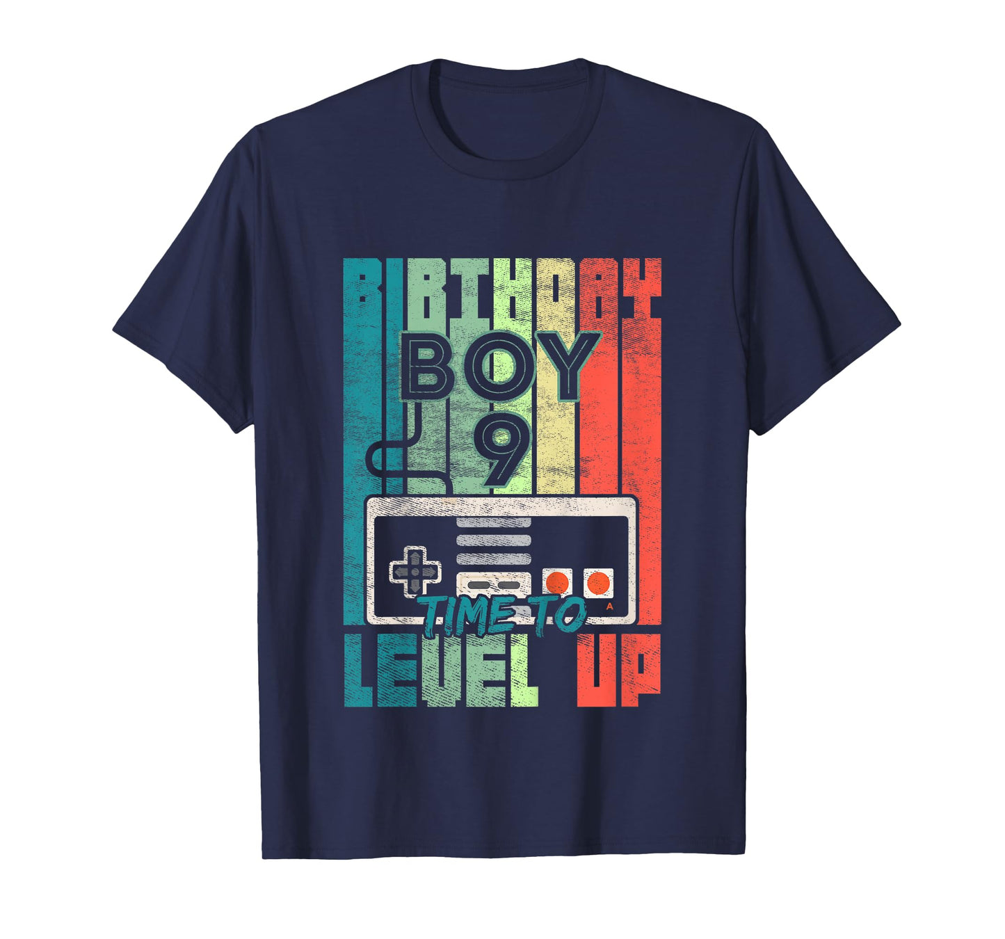 Kids Birthday Boy 9 Time to Level Up 9 Birthday Boy Level Up T-Shirt