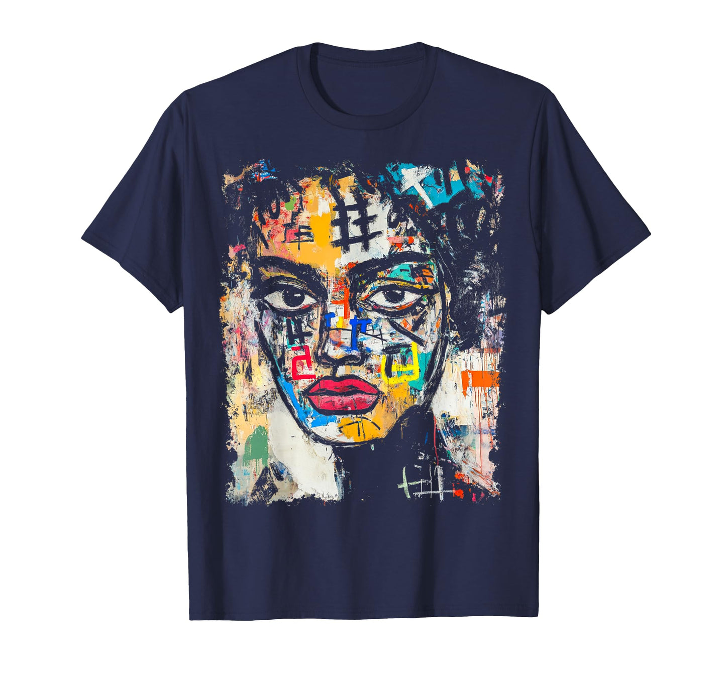 Pop Art Style Women's 90s Graffiti T-Shirt