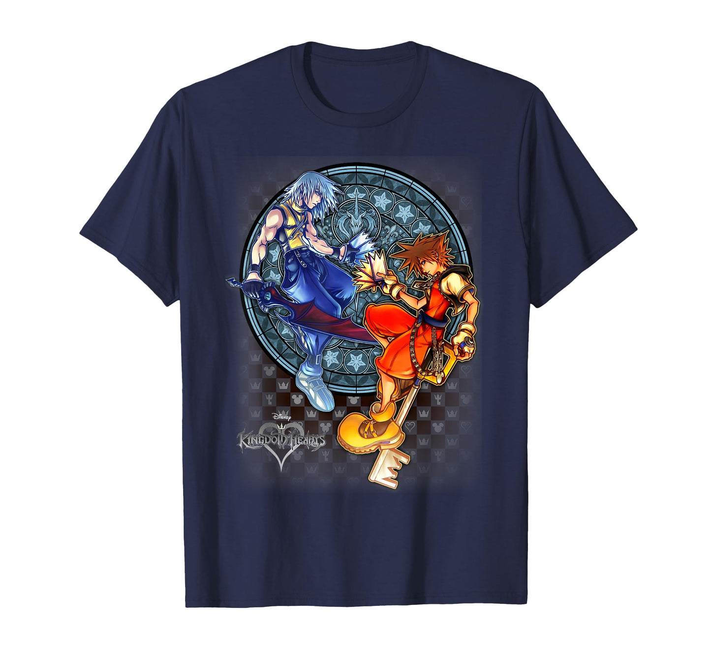 Disney Kingdom Hearts Sora & Riku Chain Of Memories T-Shirt