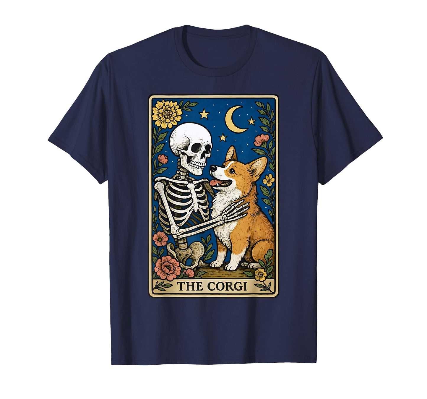 The Corgi Tarot Card T-Shirt