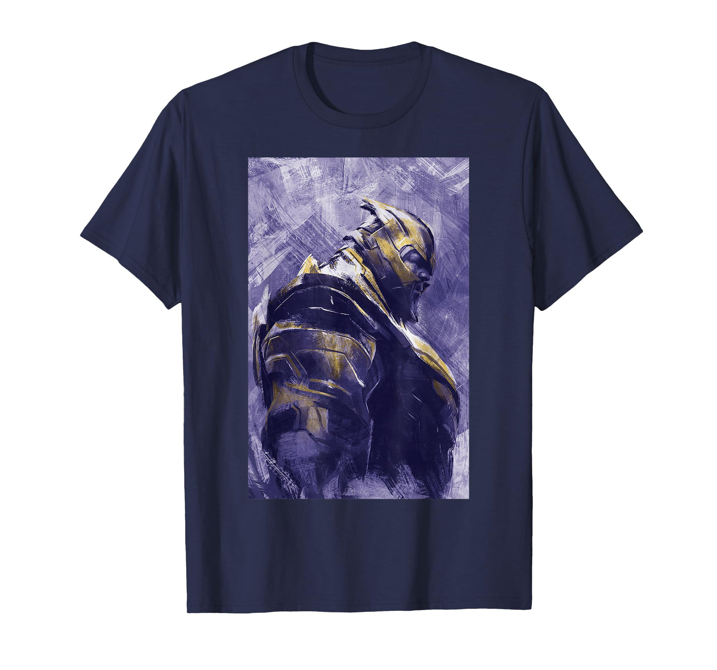 Marvel Avengers Endgame Thanos Painting Graphic T-Shirt T-Shirt