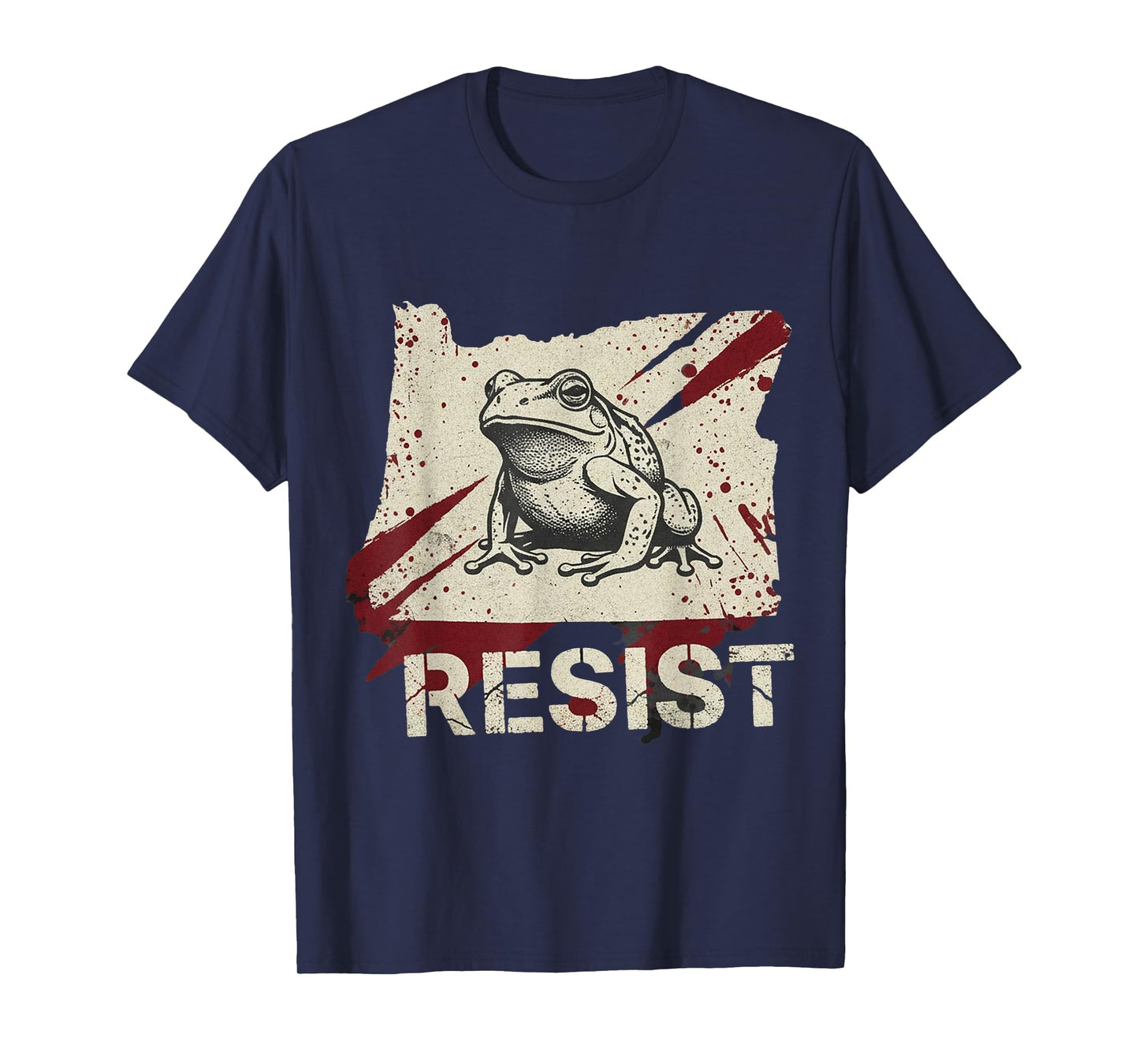 Portland Frog Protest Shirt Funny Portland Frog Protest T-Shirt