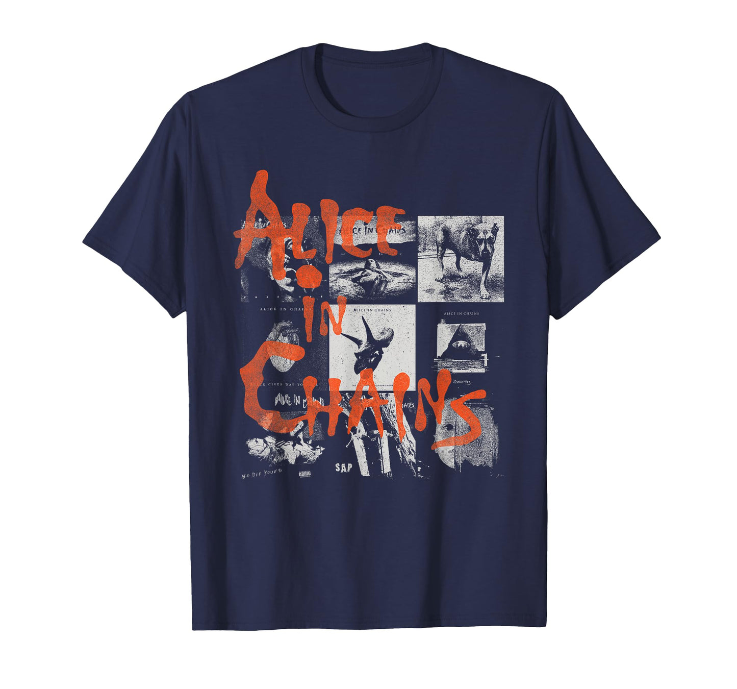 Alice In Chains - Album Grid T-Shirt