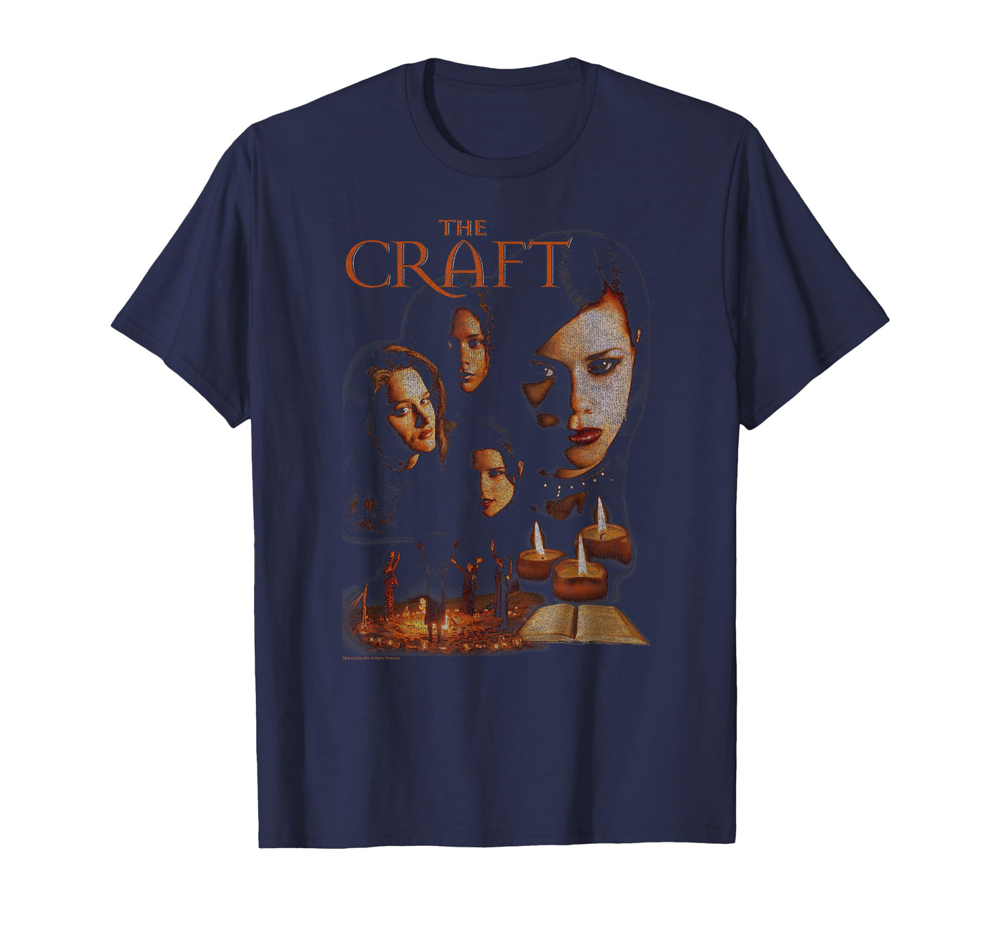 The Craft Distressed Sepia Poster Retro 90's Movie T-Shirt