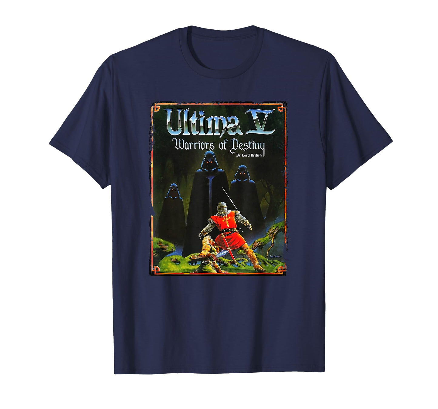 RPG Ultima V Retro Cover T-Shirt