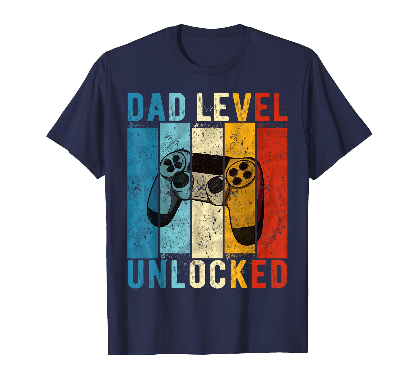 Pregnancy Announcement Dad Level Unlocked New Daddy Father T-Shirt