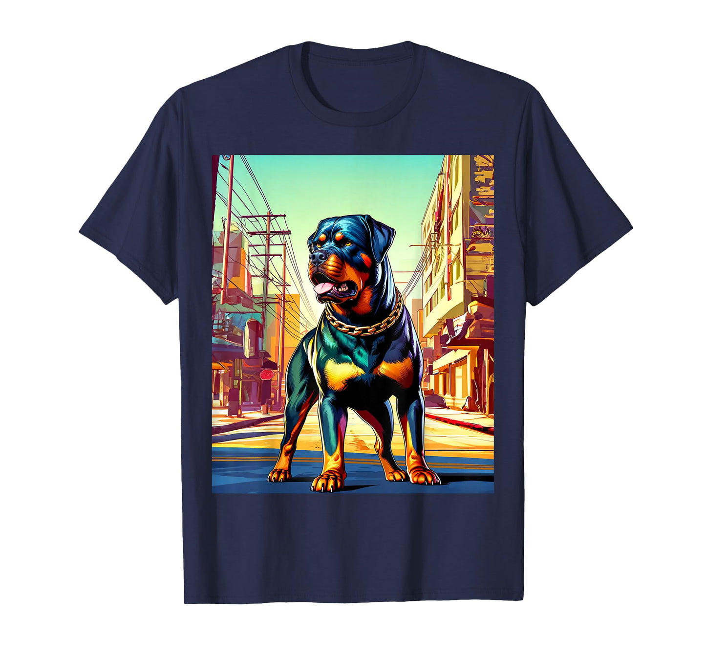 GTA Rottweiler Style T-Shirt