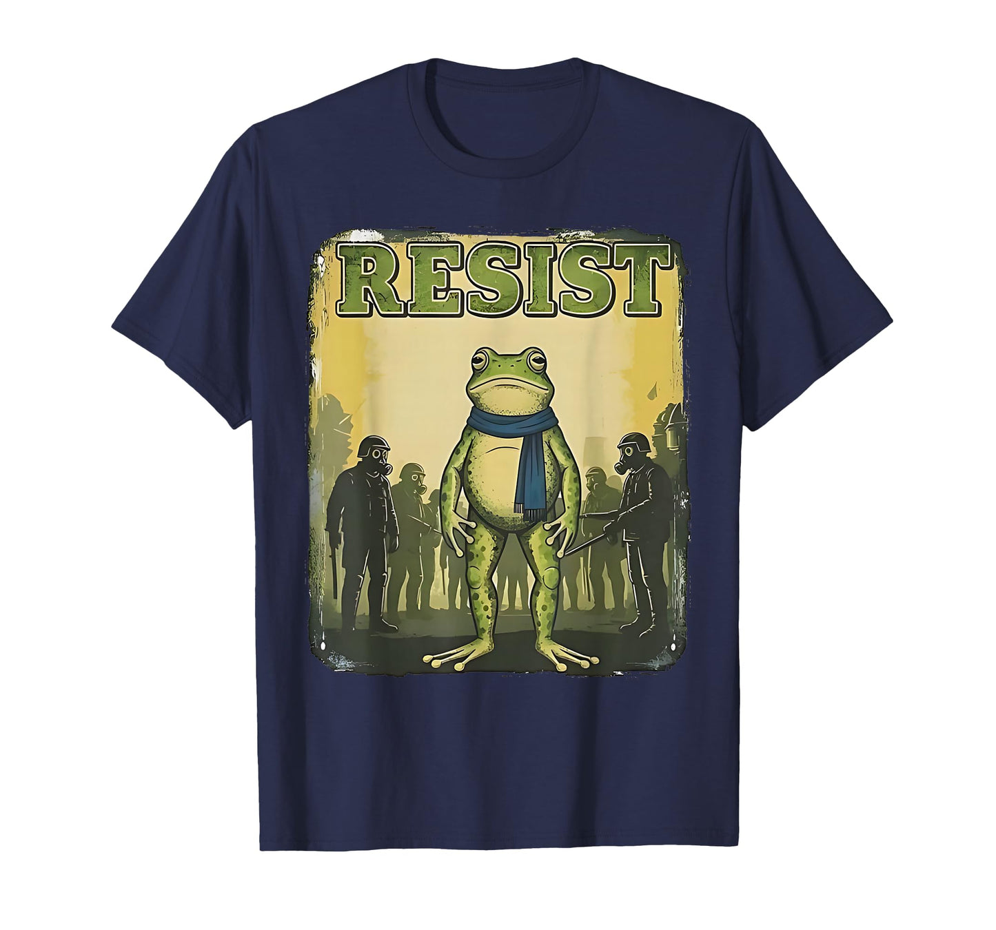 Portland Frog Resist Funny Protest No Kings Abolish Ice T-Shirt