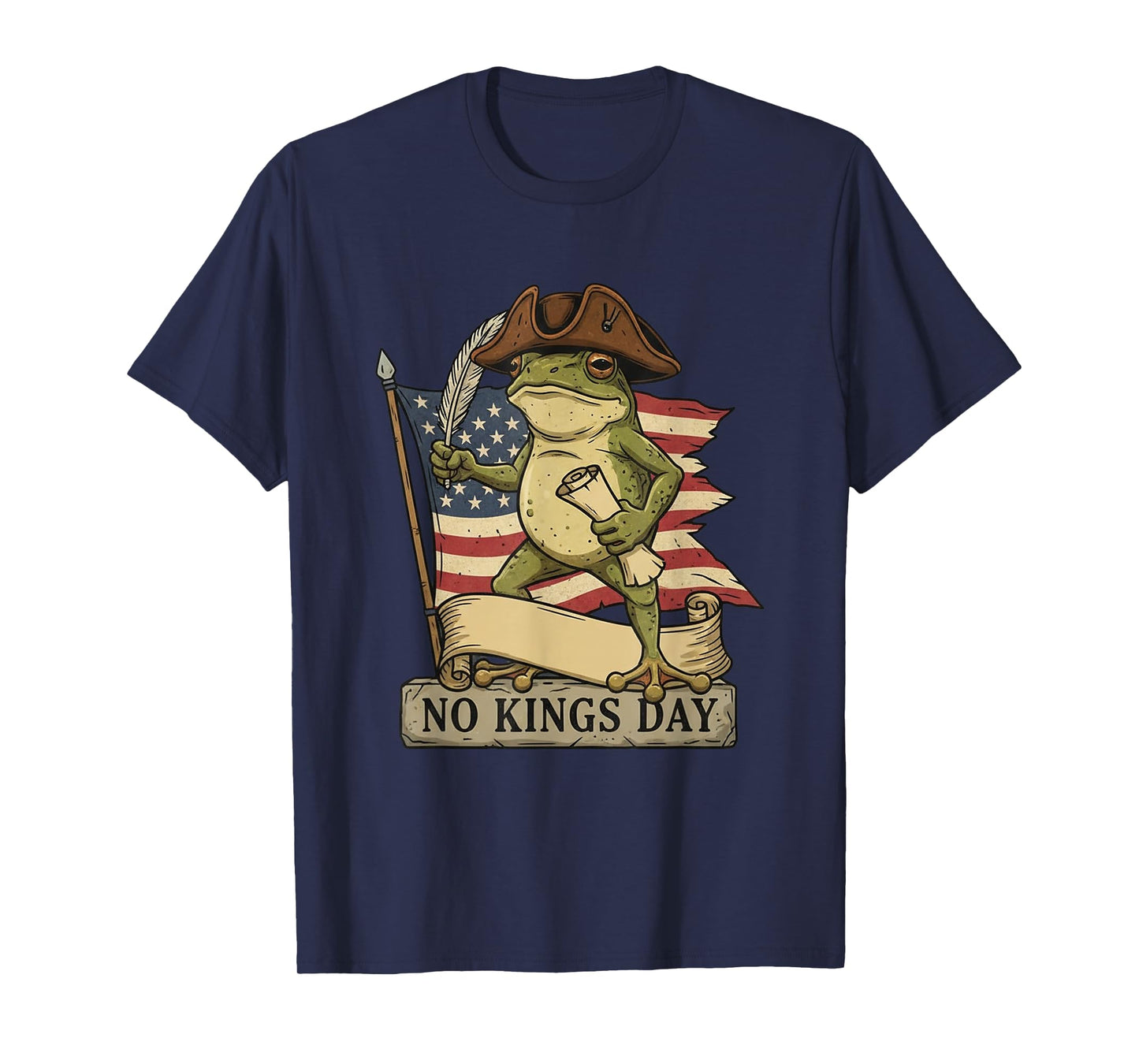 No Kings Day Portland Shirt Frog Protest T-Shirt