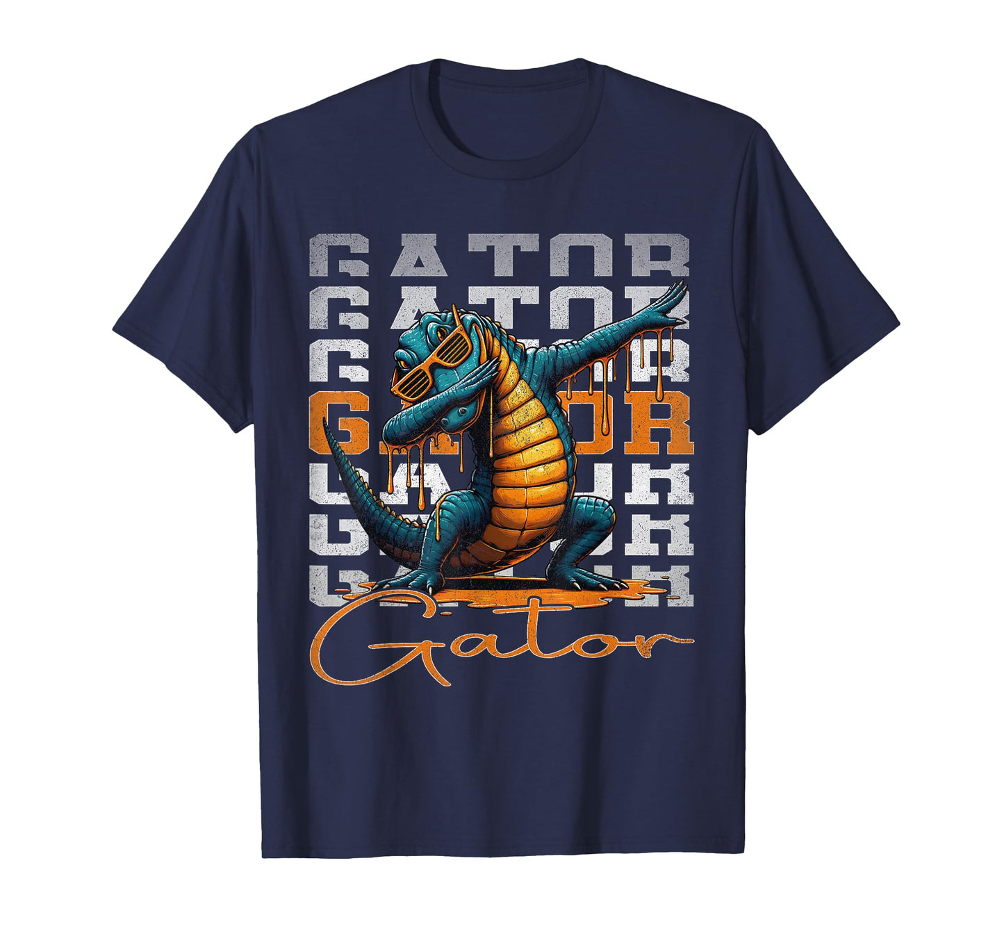 Vintage Graphic Gator Drip Gator Dabbing Men Women Kids T-Shirt