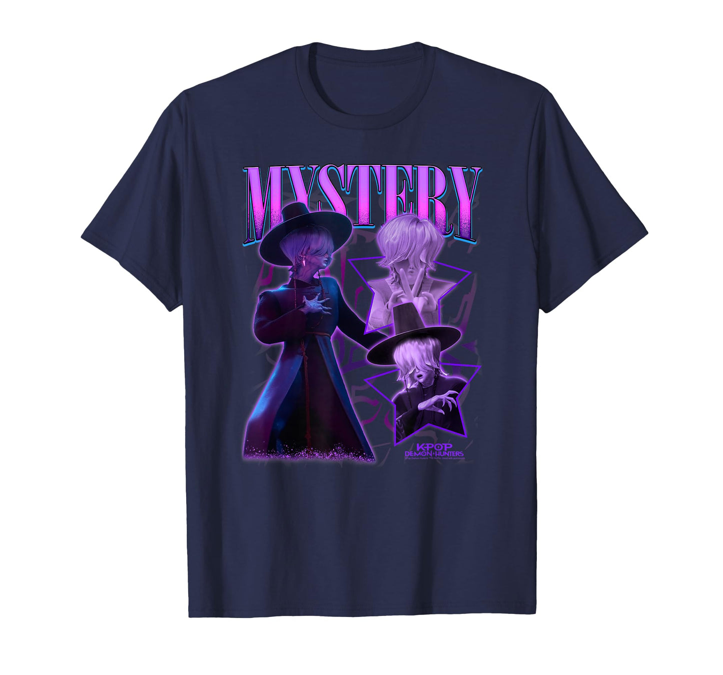 Kpop Demon Hunters Halloween Mystery Showcase Y2K Poster T-Shirt