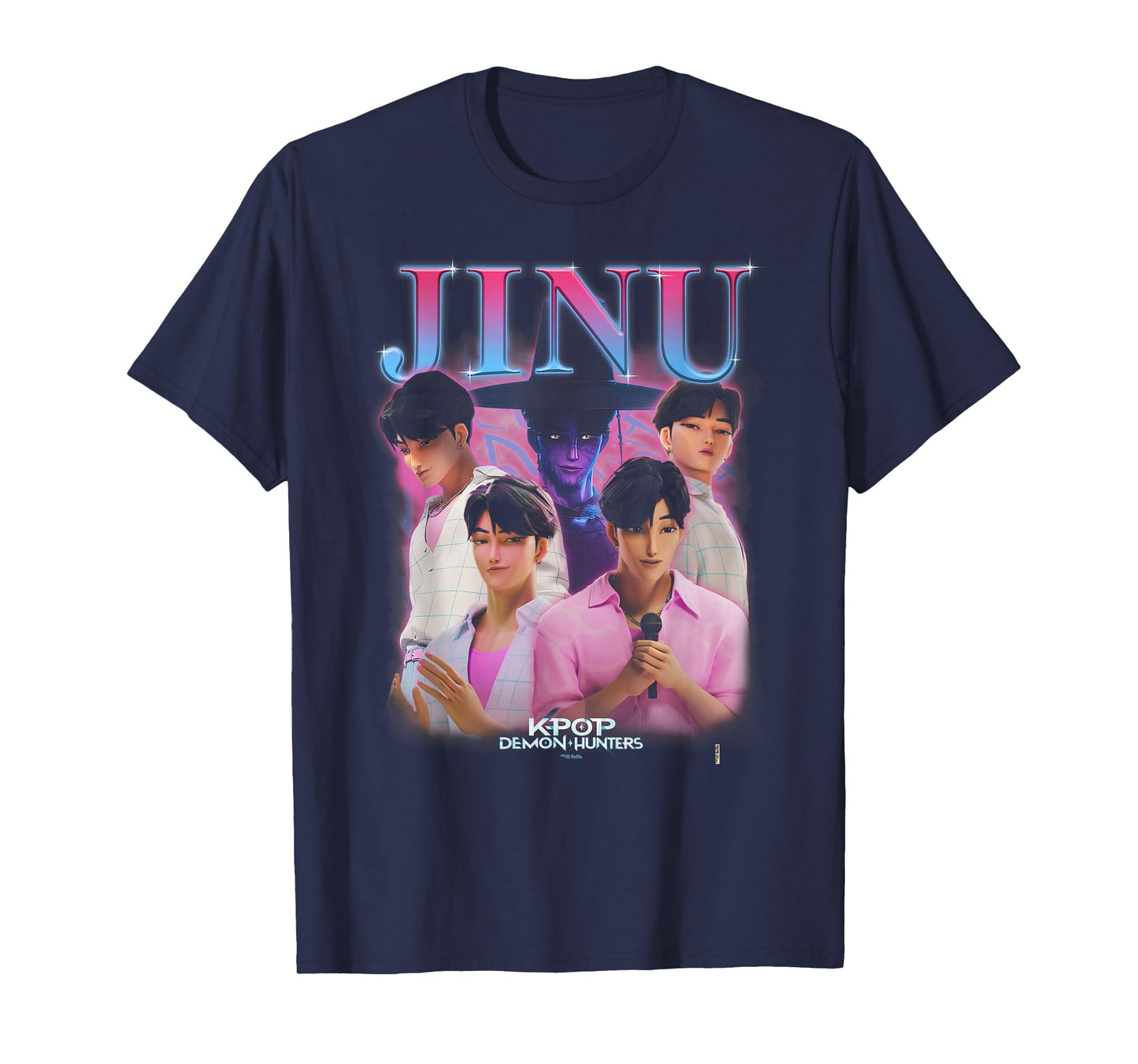 KPop Demon Hunters Jinu Heartthrob Officially Licensed T-Shirt