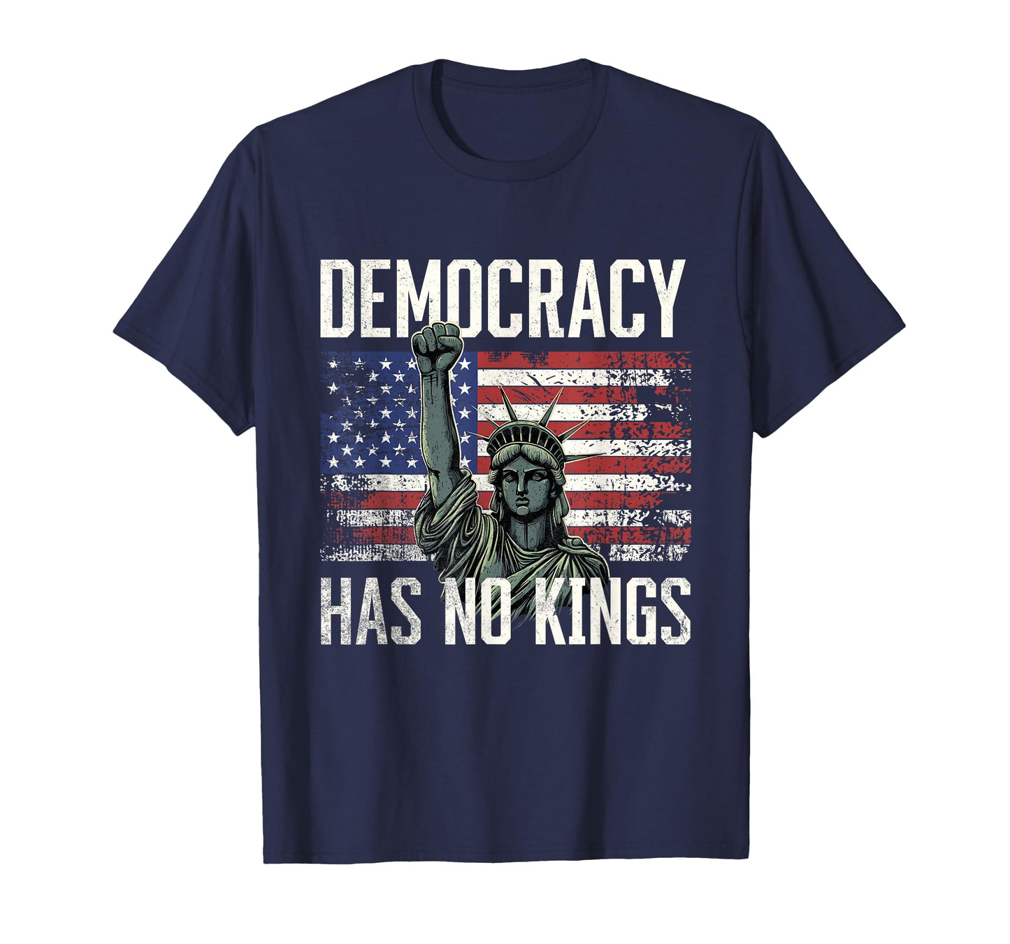 Democracy Has No Kings T-Shirt