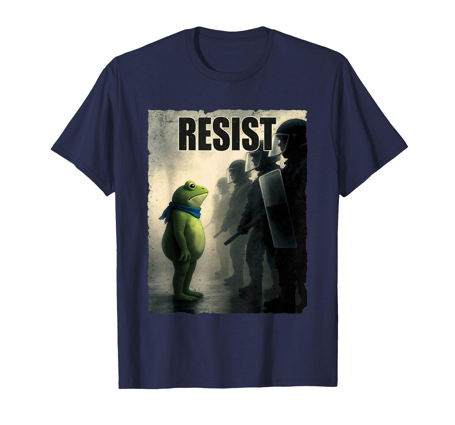 Frog Resist Portland Frog Protest - Portland Frog Activist T-Shirt