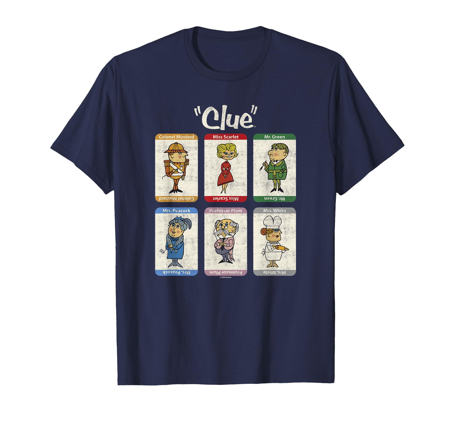 Clue Retro Character Box Up T-Shirt
