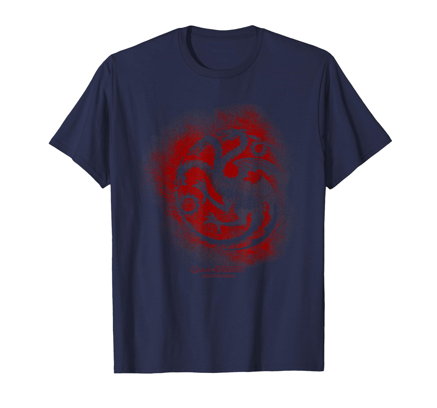 Game of Thrones Targaryen Sprayed Outline Sigil T-Shirt