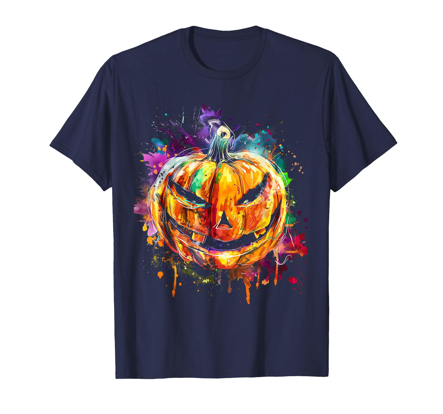 Pumpkin Costume Halloween Spooky Art Pumpkin T-Shirt