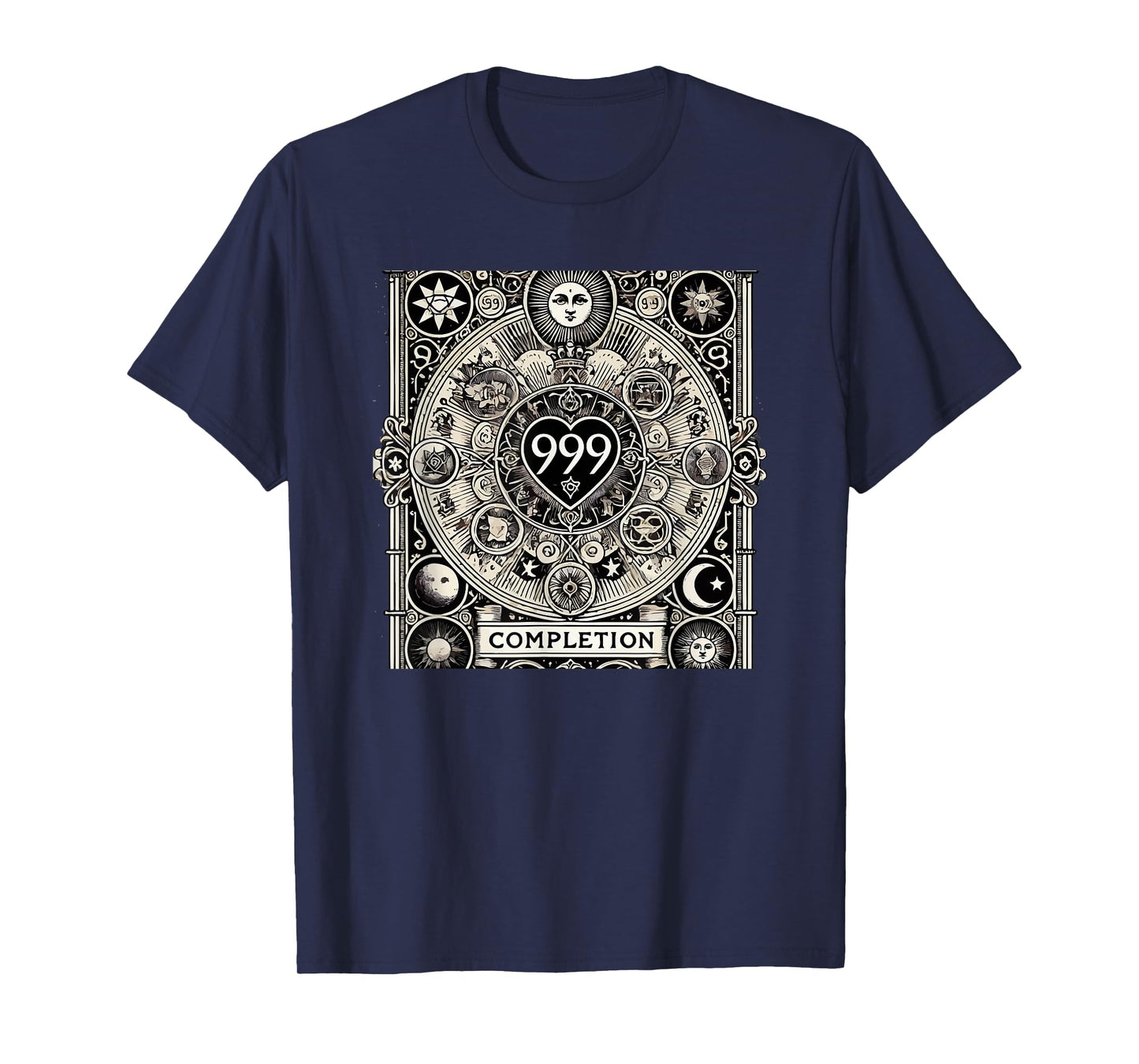 Angel Number 999 Completion Numerology T-Shirt