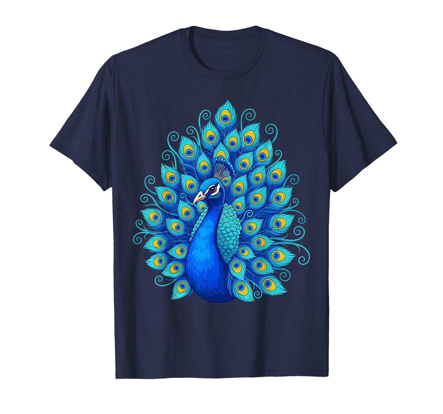 Blue Peacock T-Shirt