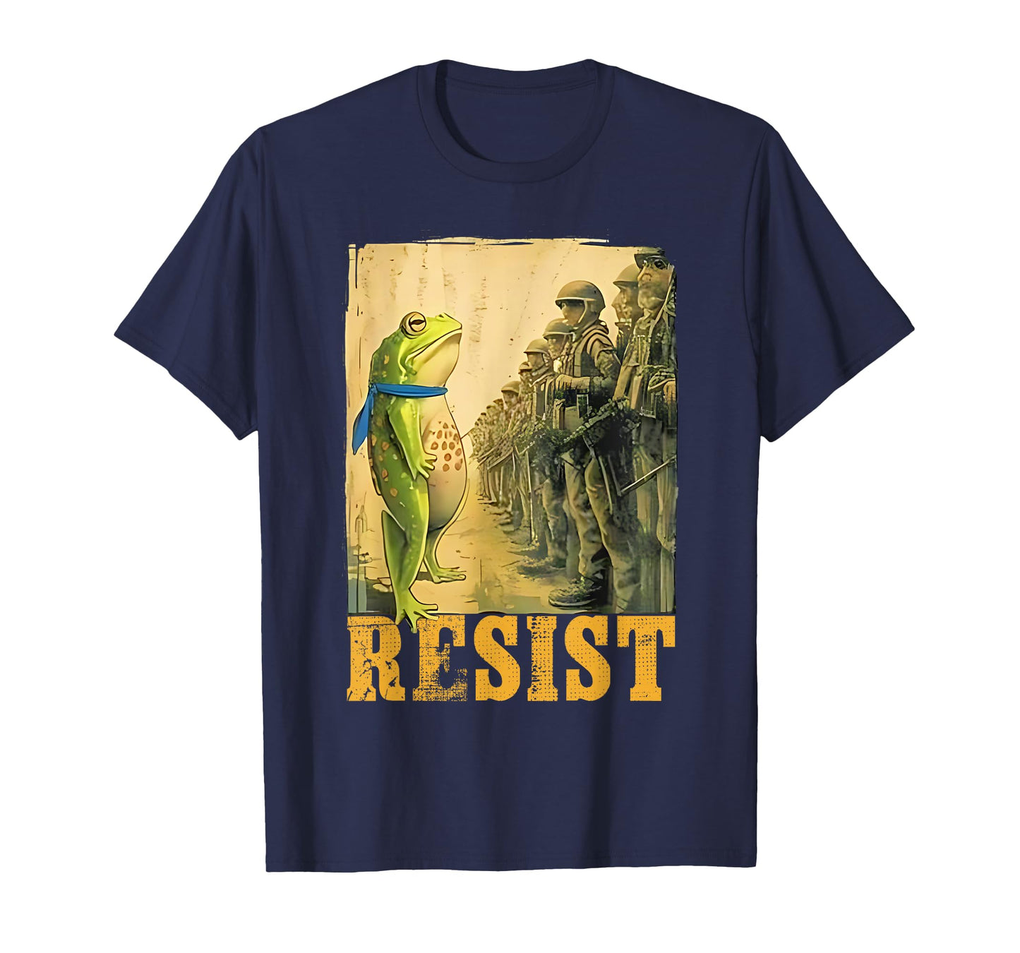 Portland Frog Resist Funny Protest No Kings Abolish Ice T-Shirt