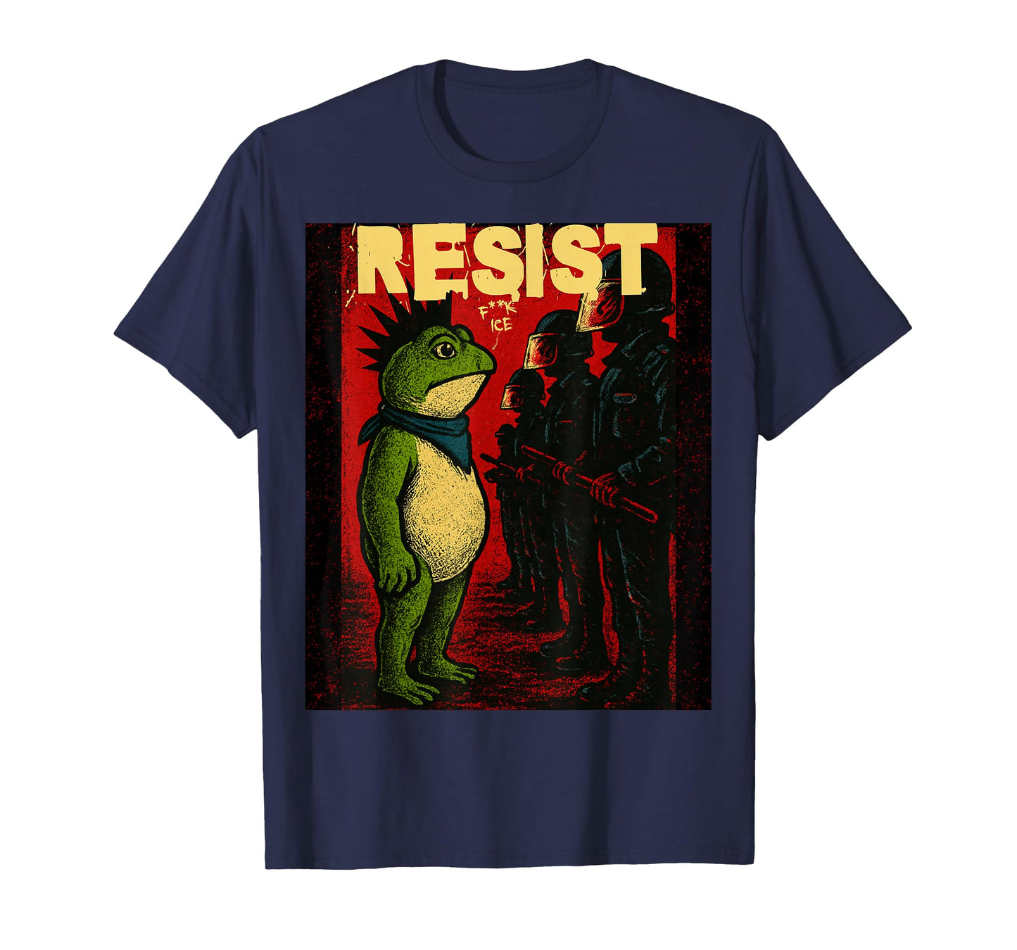 Vintage Portland Frog 2025 Retro Resist No Kings October 18 T-Shirt