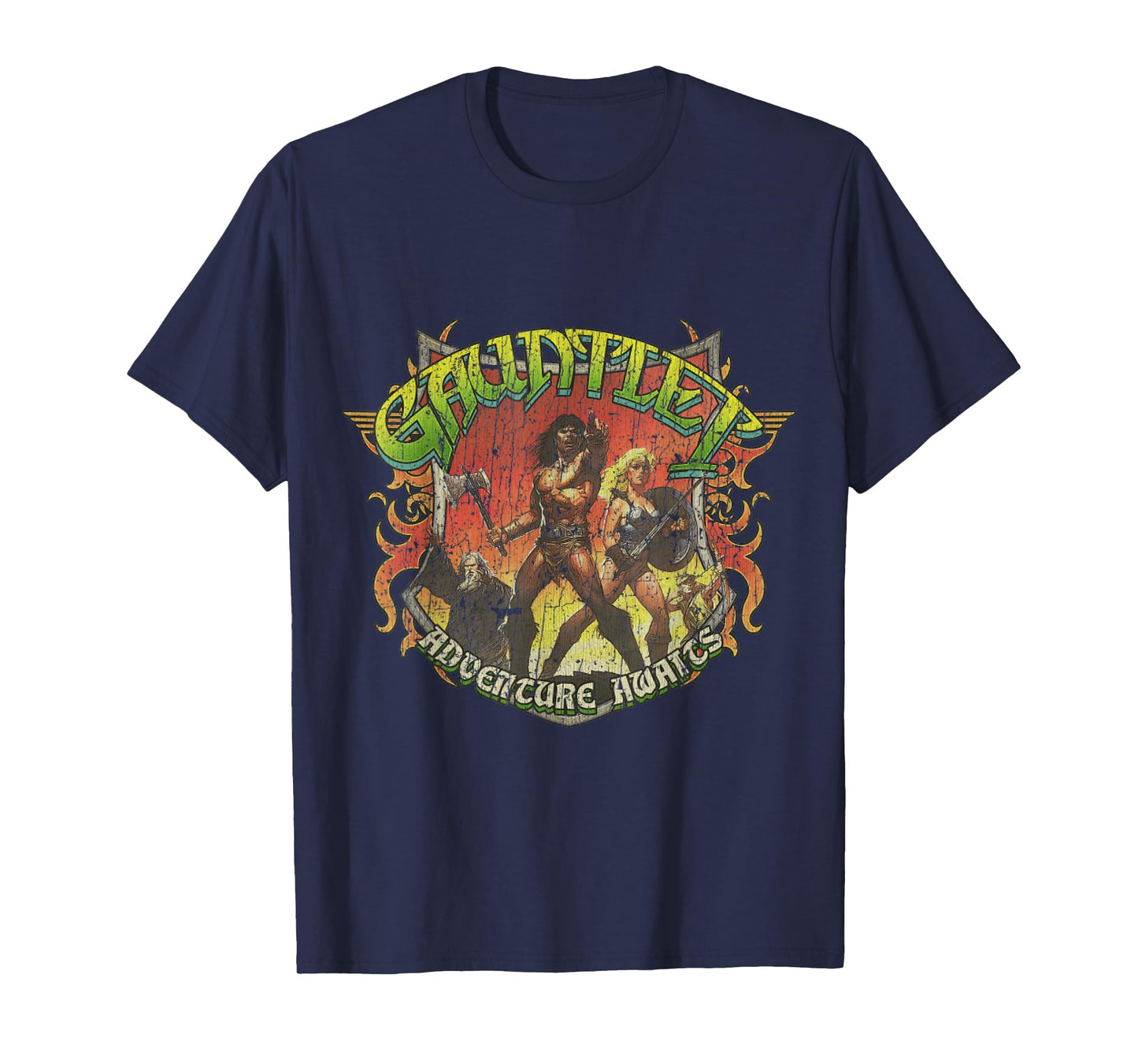 Gauntlet Adventure Awaits 1985 T-Shirt