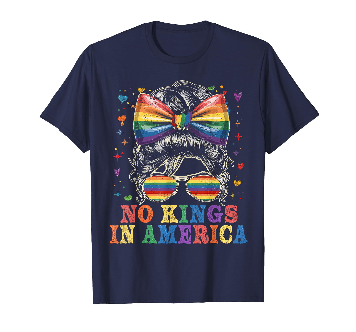 No Kings in America LGBT Shirt Men Women No Kings Since 1776 T-Shirt