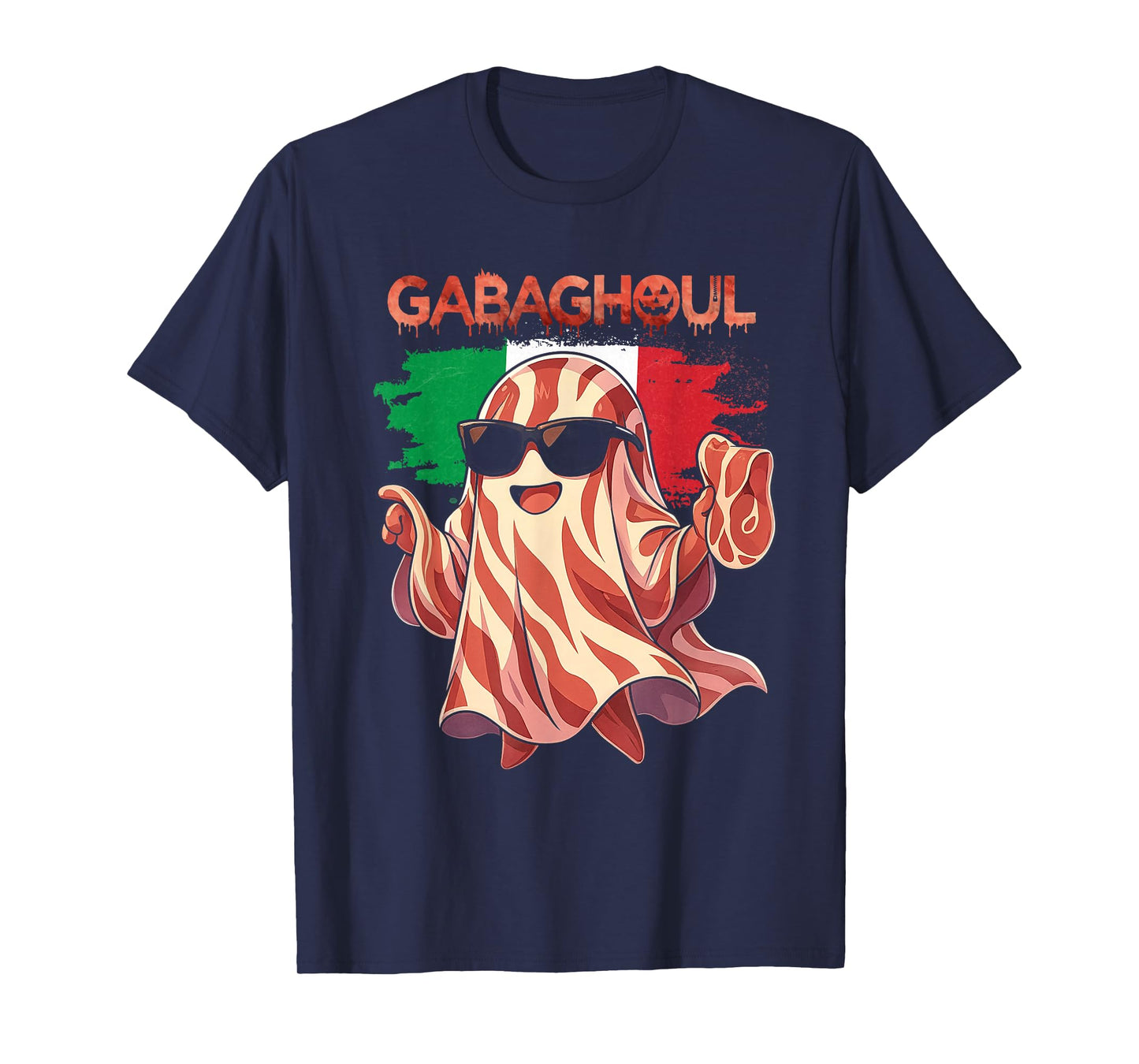 Funny Gabaghoul Gabagool Italian American Halloween Costume T-Shirt