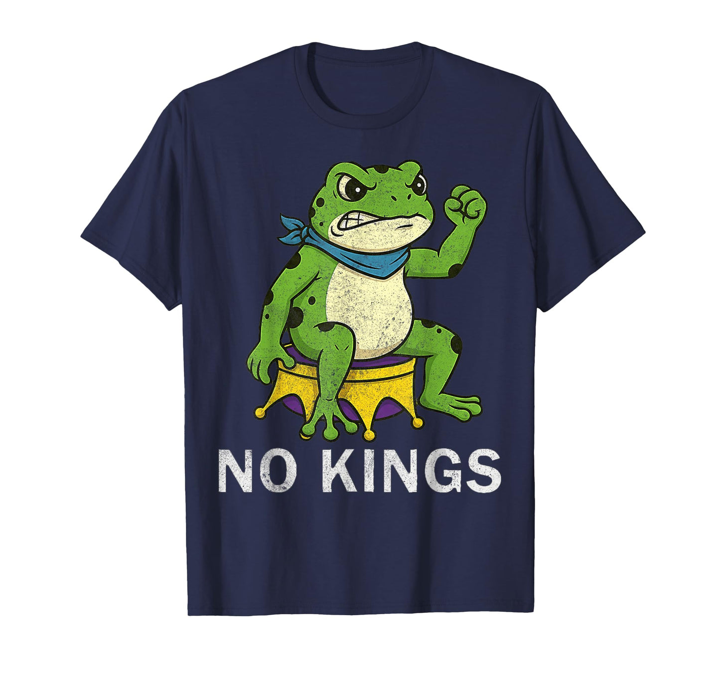 Freedom Portland Frog Resist No Kings T-Shirt