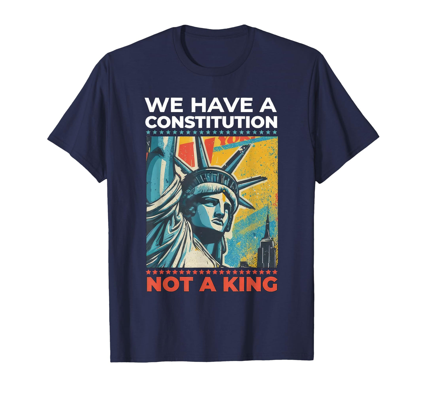 White Portland Frog Tee No Kings Shirt Men Women No Kings T-Shirt