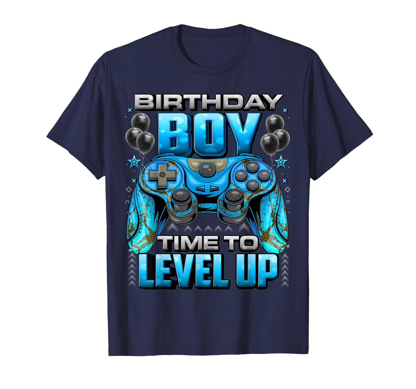 Birthday Boy Time to Level Up Shirt Video Gamer Birthday Boy T-Shirt