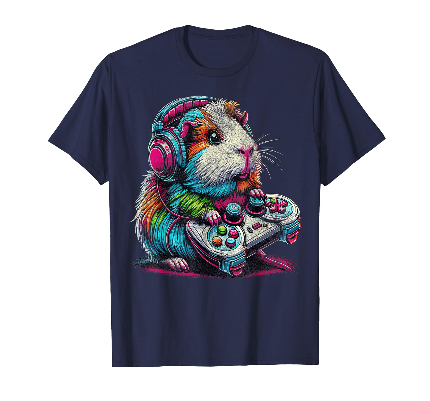 Guinea Pig Video Games Lover Guinea Pig T-Shirt