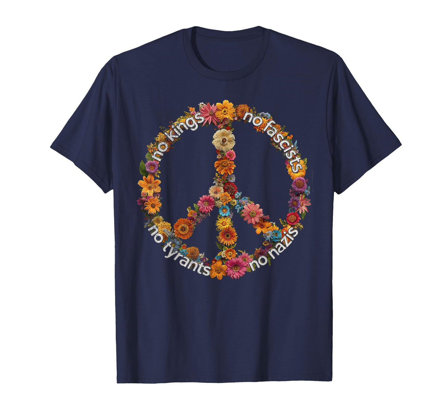 No Kings No Fascists No Tyrants No Nazis T-Shirt