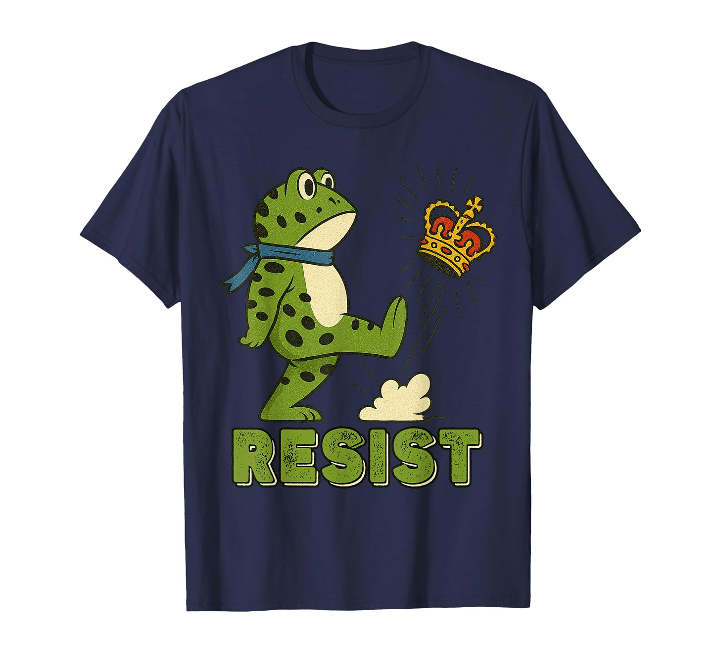 Portland Frog Protest for Men and Women No Kings T-Shirt