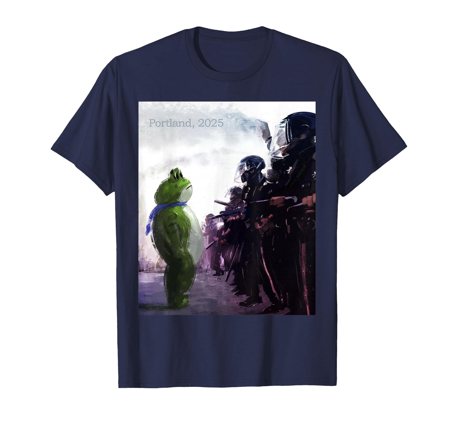 Portland Frog Protest Portland 2025 for Men Women Kids T-Shirt