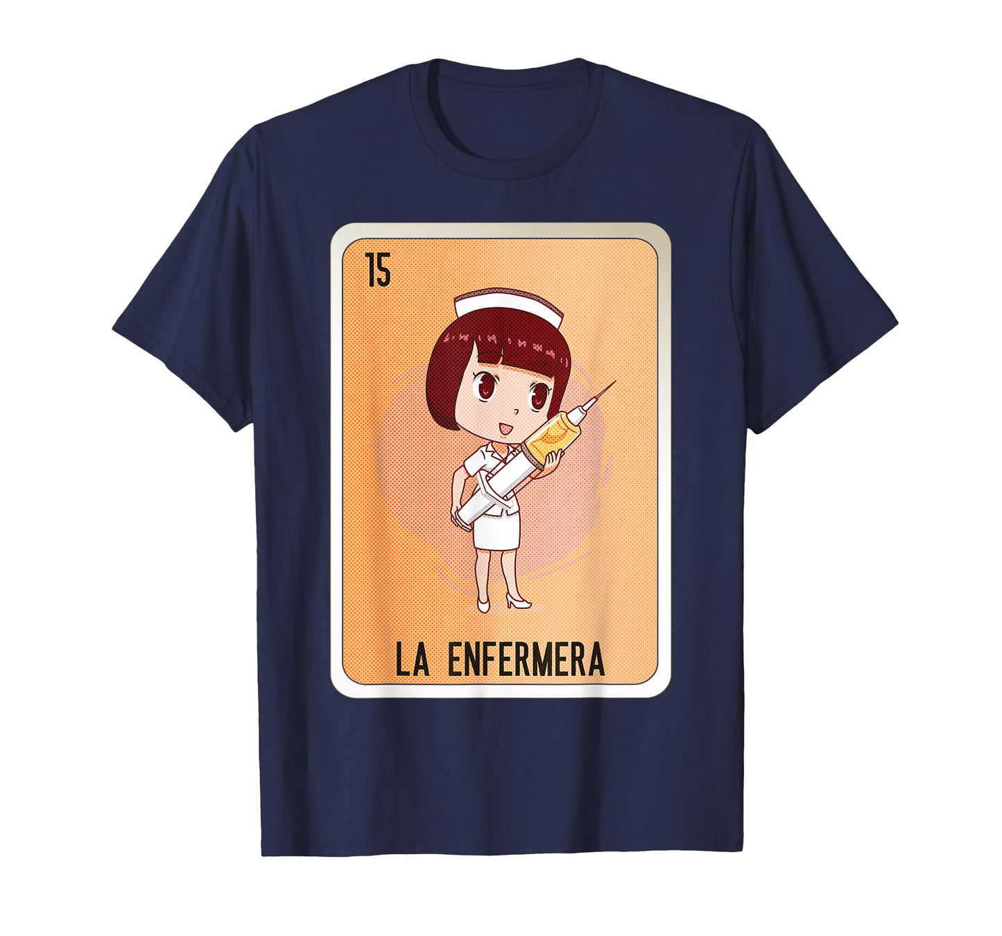 La Enfermera Mexican Slang Chicano Bingo Cards T-Shirt