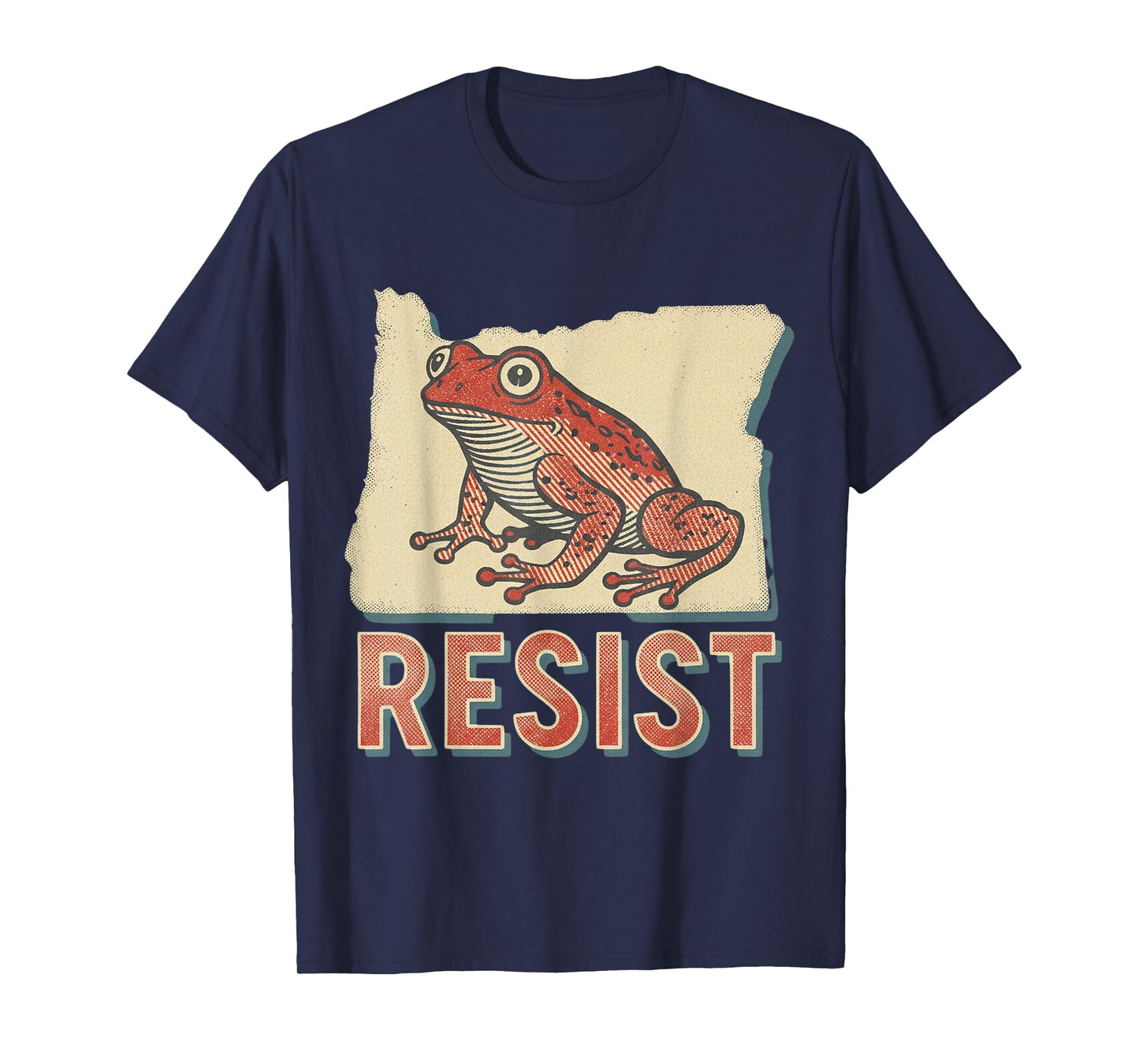Portland Frog Protest Shirt Funny Portland Frog Protest T-Shirt