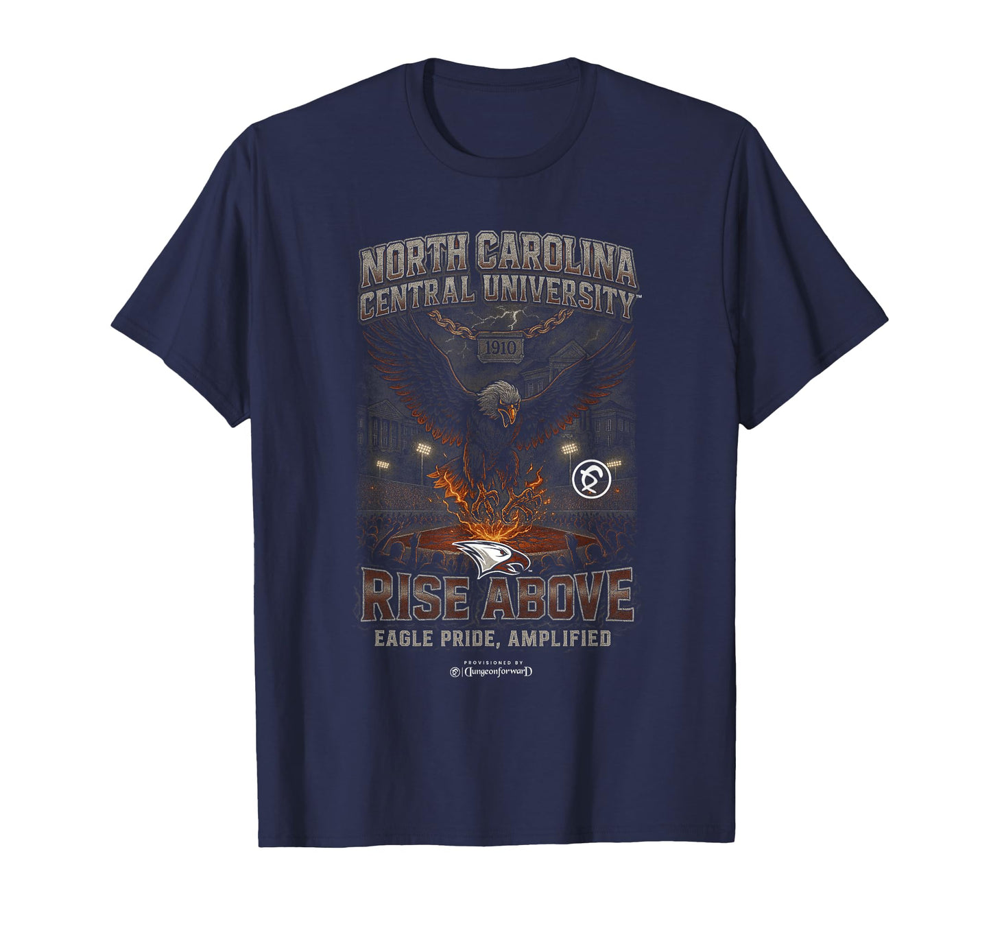 North Carolina Central University - Yard NCCU Bootleg - HBCU T-Shirt