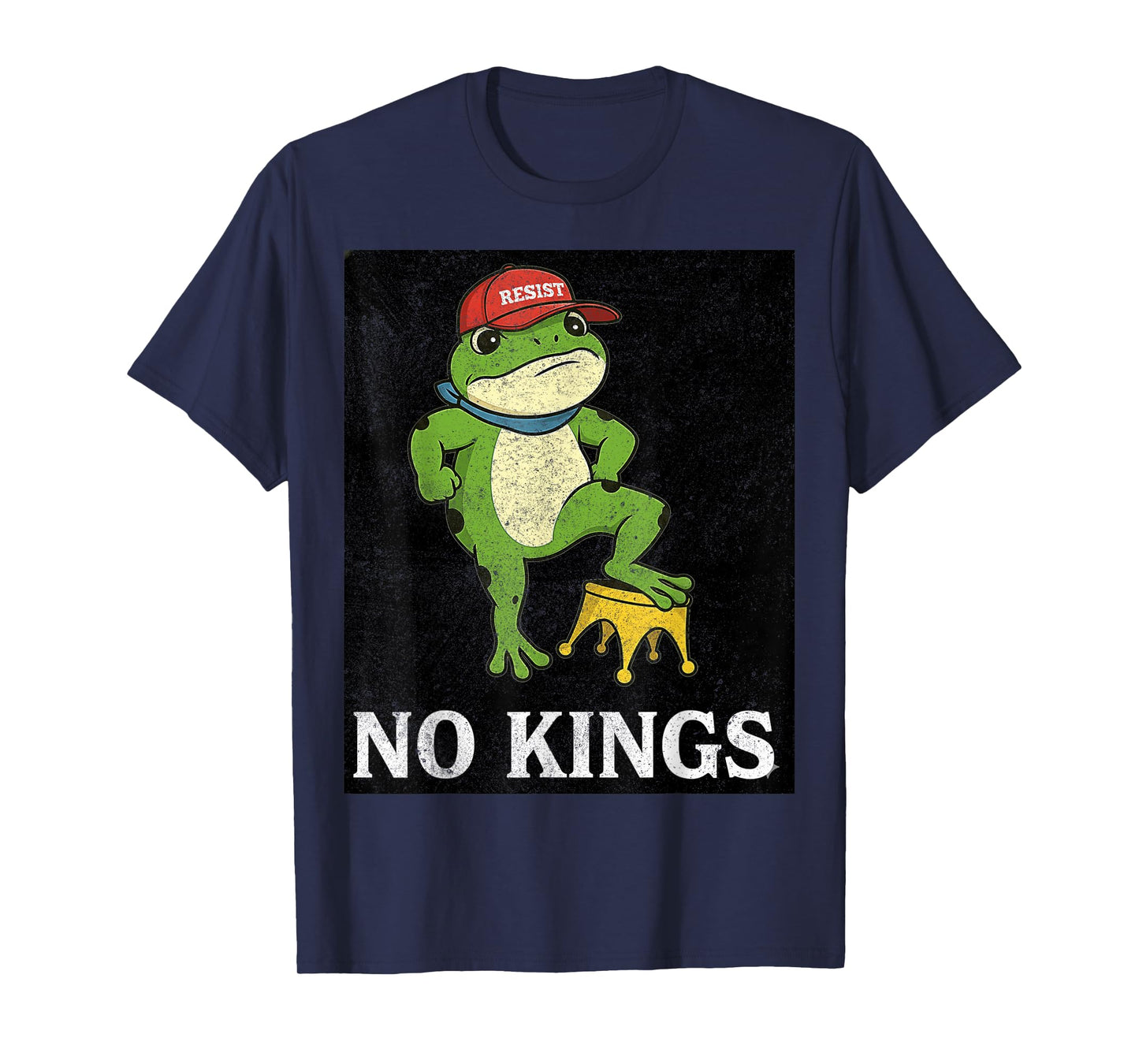 Freedom Portland Frog Resist No Kings T-Shirt