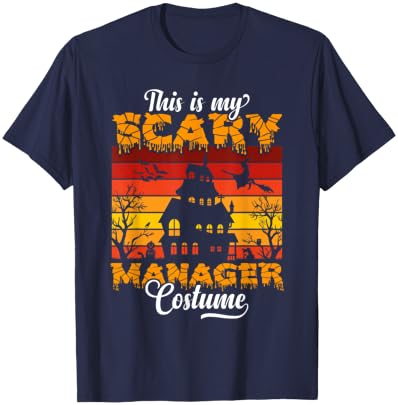 Manager halloween costume Boss Halloween T-Shirt - T-Shirt | Navy
