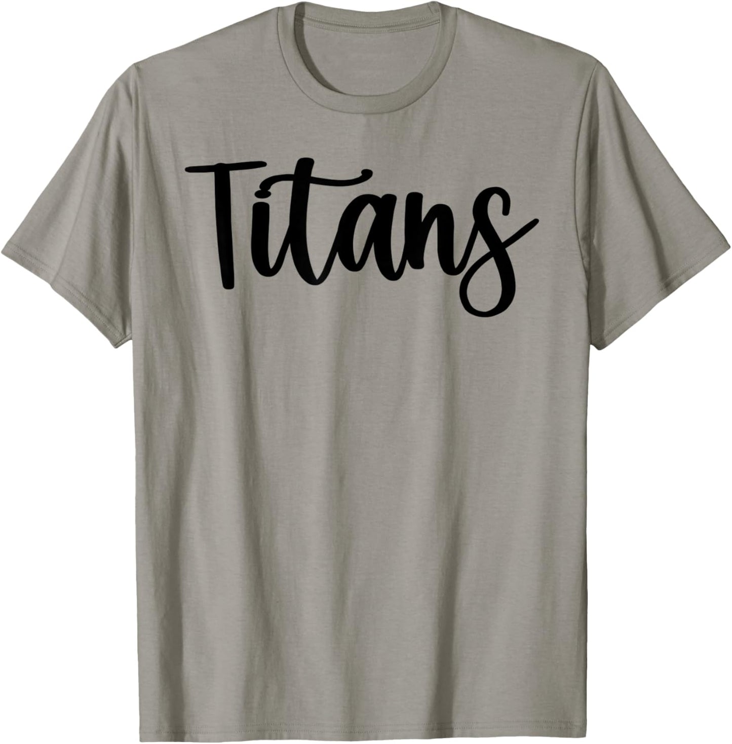 Titans School Spirit Team Mascot Game Night T-Shirt - T-Shirt | Sand