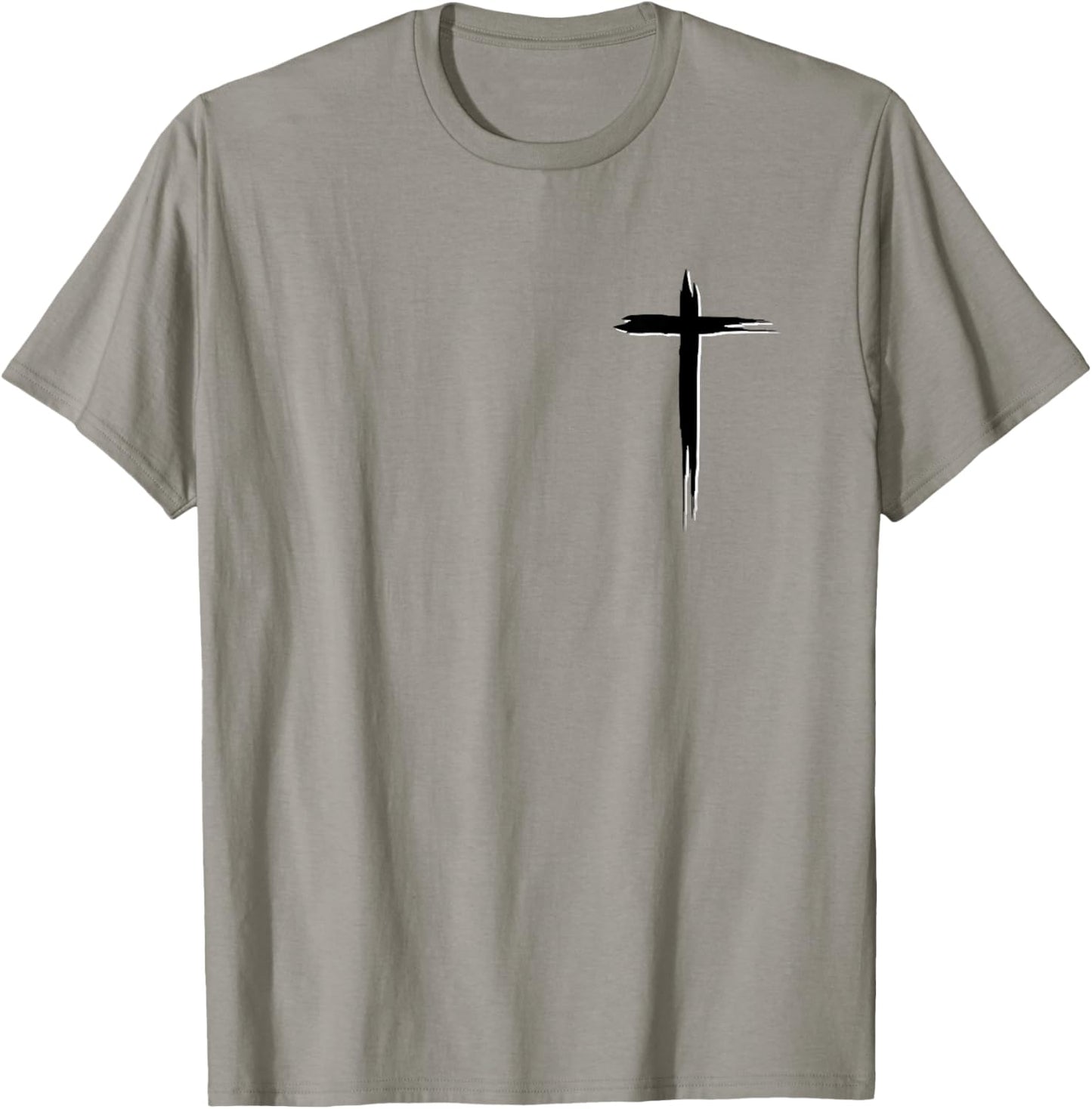 Cross Faith Jesus Christ Cross Graphic T-Shirt - T-Shirt | Sand