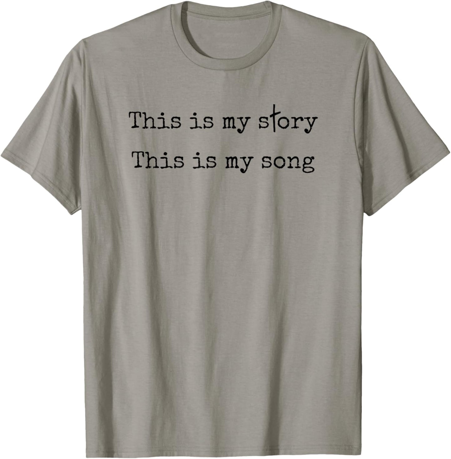 Blessed Assurance Hymn Christian Faith Worship T-Shirt - T-Shirt | Sand